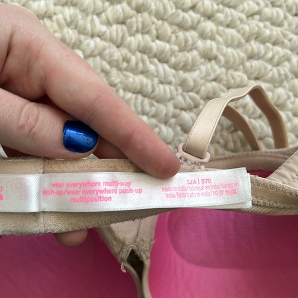 Pink Multi-Way Push Up Bra - Picture 4 of 4